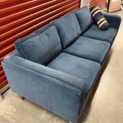 💎 Albany park 87 Blue Sofa