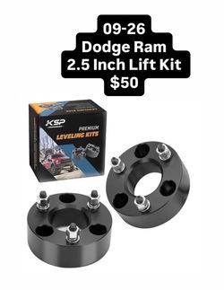 09-26 Dodge Ram 2.5 Inch Lift Kit $50