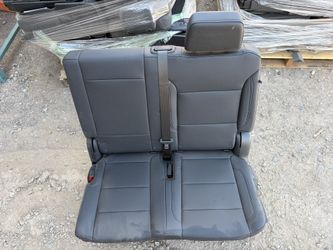 Black Leather Tahoe Seat