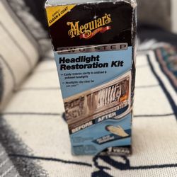  Meguiar's MIR.G2970 Meguiars G2970 Two-Step Headlight Restoration Kit, 28.8% VO