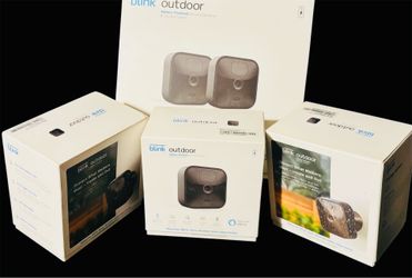 Blink Camera Outdoor 3rd Gen Wireless Security (5 Cameras Included) - In Box