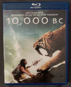 10,000 BC Blu Ray Disc DVD