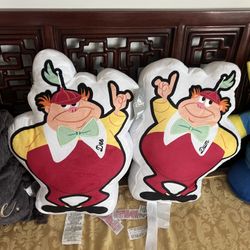 Disney Dum And Dee Plush Pillows 