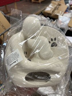 Beautiful candle/statue you and your dog