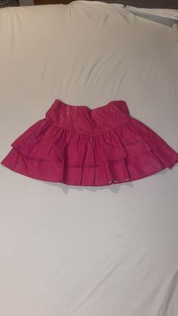 Leather skort size large