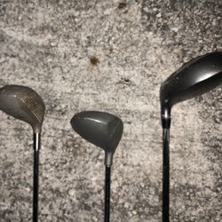 Golf Clubs Lot Drivers Wilson Spaulding Knight