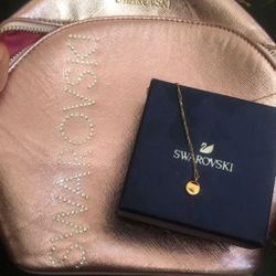 Swarovski Bag And Necklace Combo 