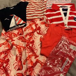 New Tops Nautical Style. Brand Names $10 Each  Xsmall And Small Sizes 