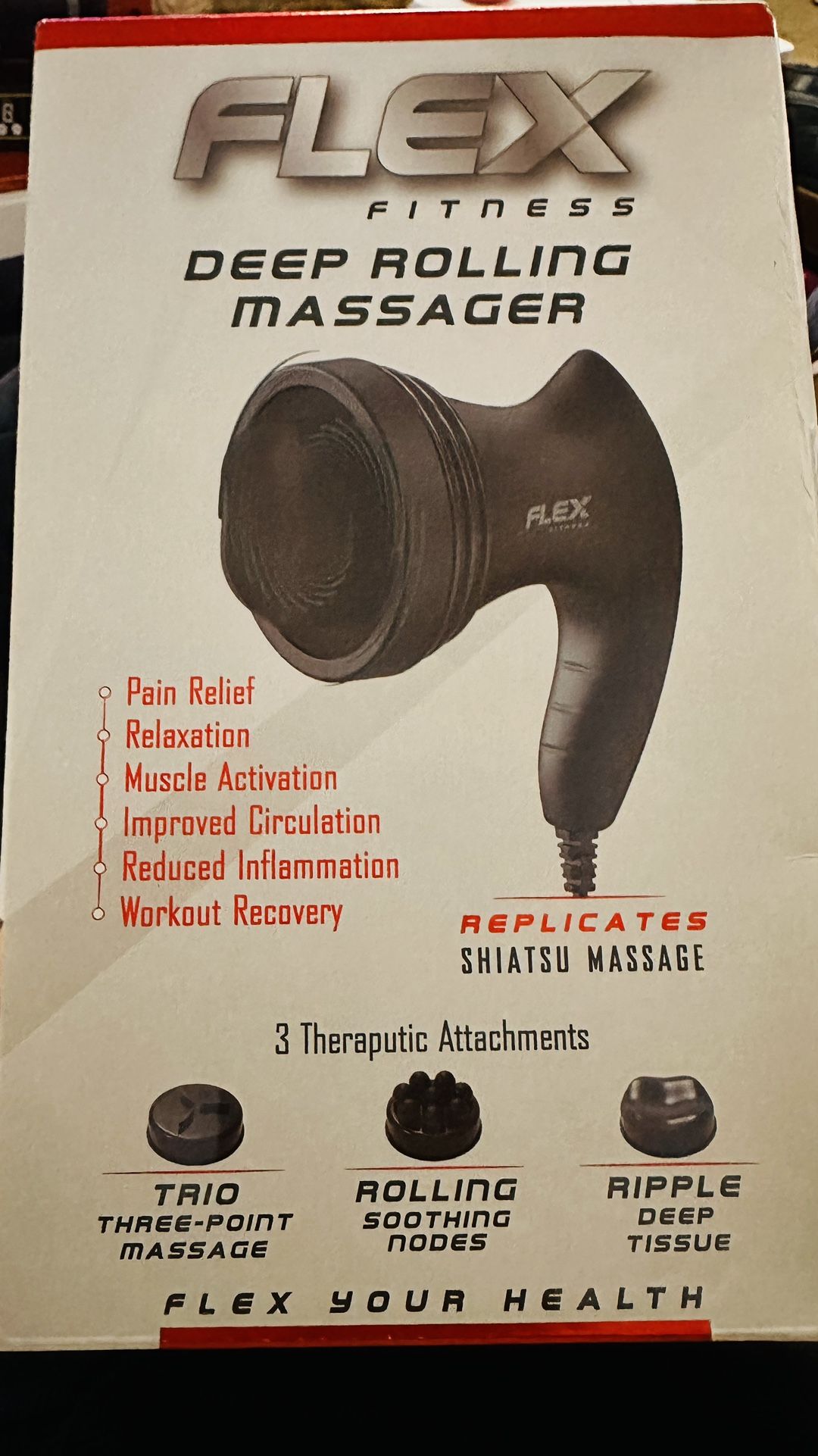 Flex Fitness Deep Rolling Massager