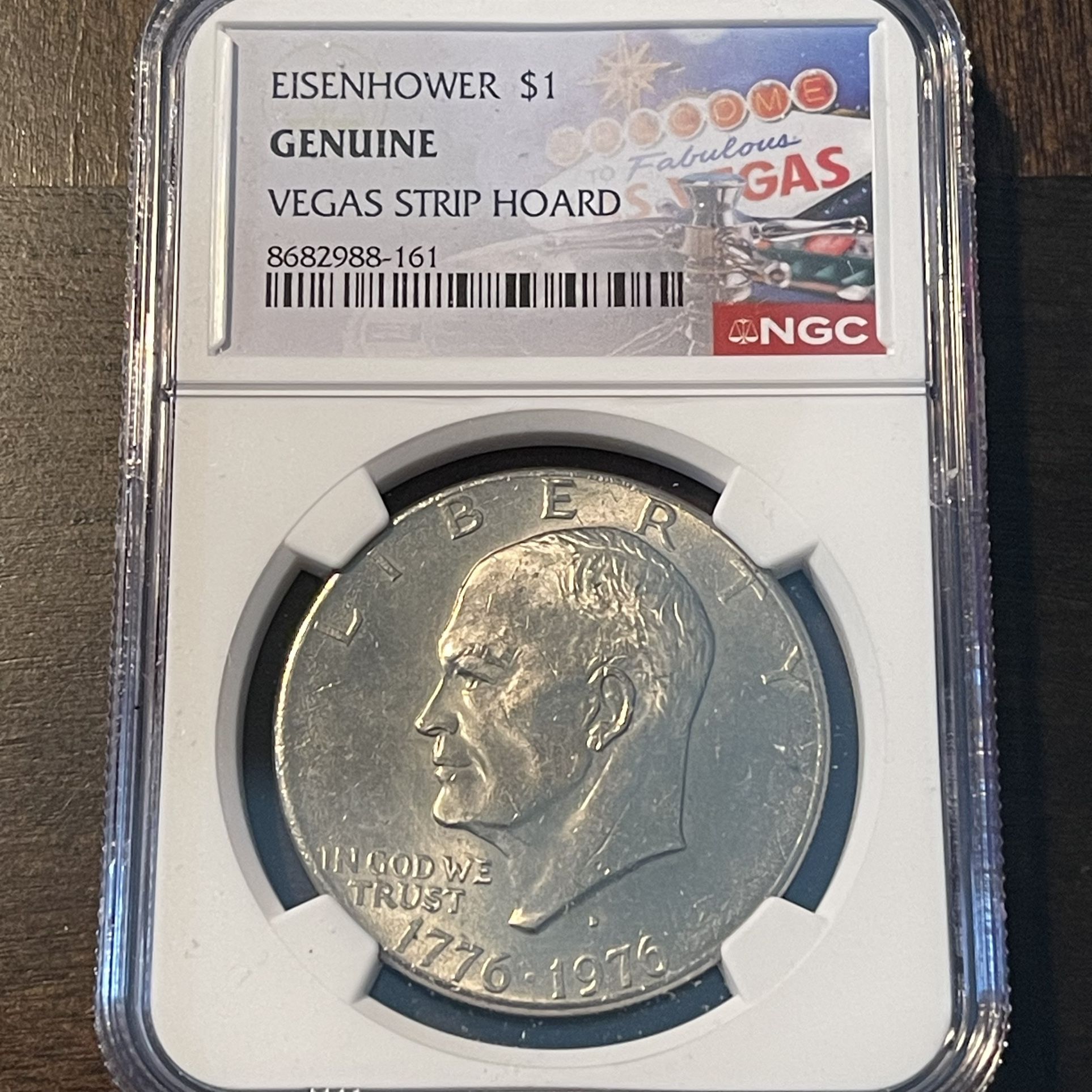 ポルシェ　1ドル札 1972 $1 Eisenhower Dollar NGC MS66 - LCR Coin 1(contact info