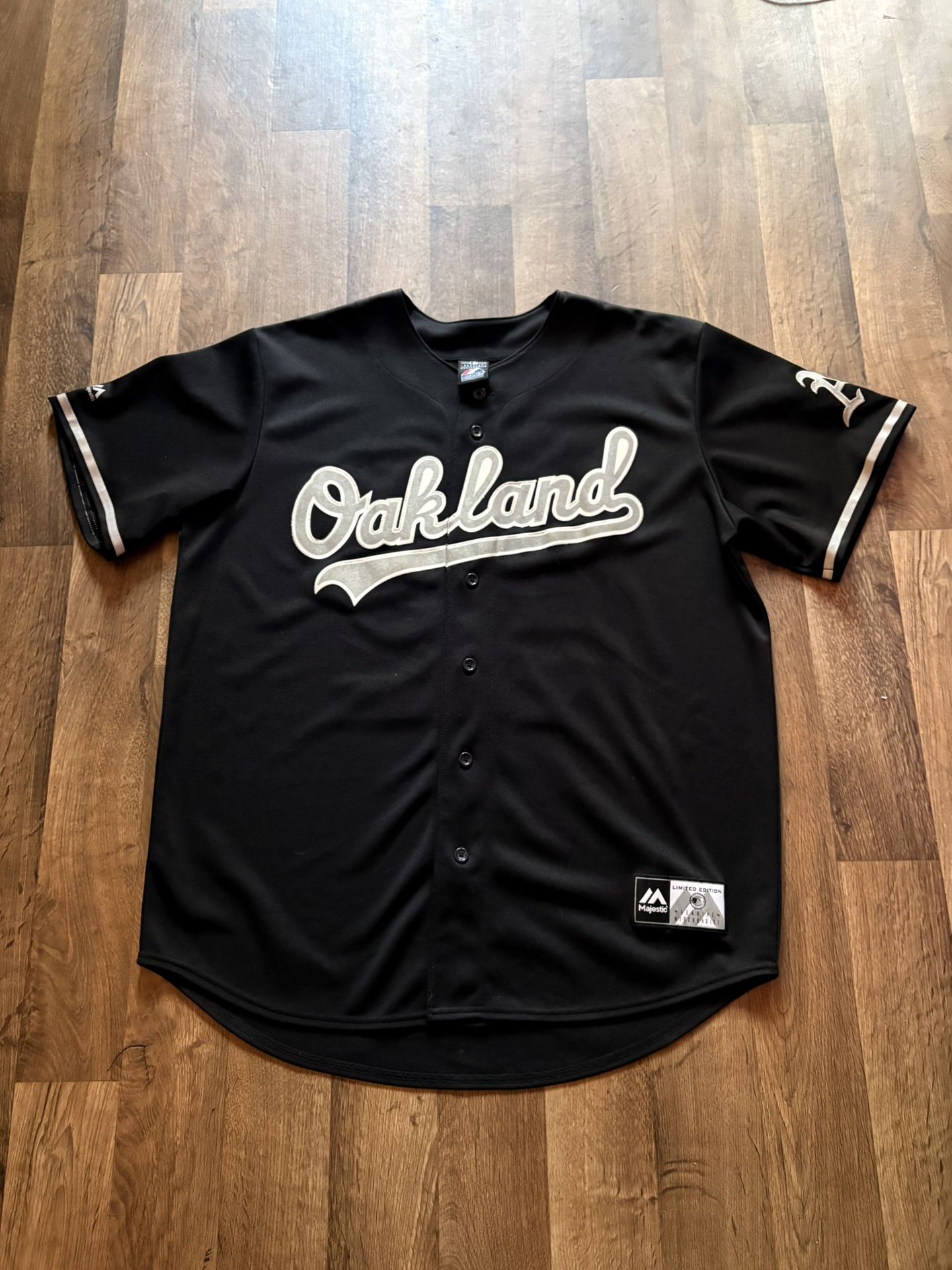 Oakland Athletics Black And Silver Limited Edition Jersey