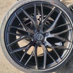 19"new Wheels With New Tires For VW PASSAT