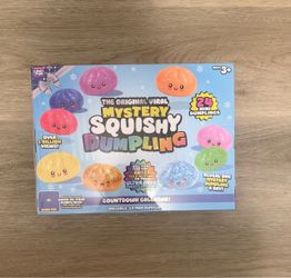 Crazy Fun Mystery Squishy Dumpling Countdown Calendar