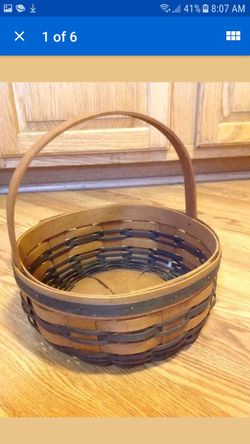 Longaberger Easter basket