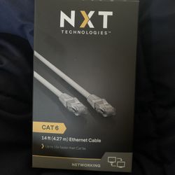 NXT Technologies NX56839 14' CAT-6 Cable (Gray)