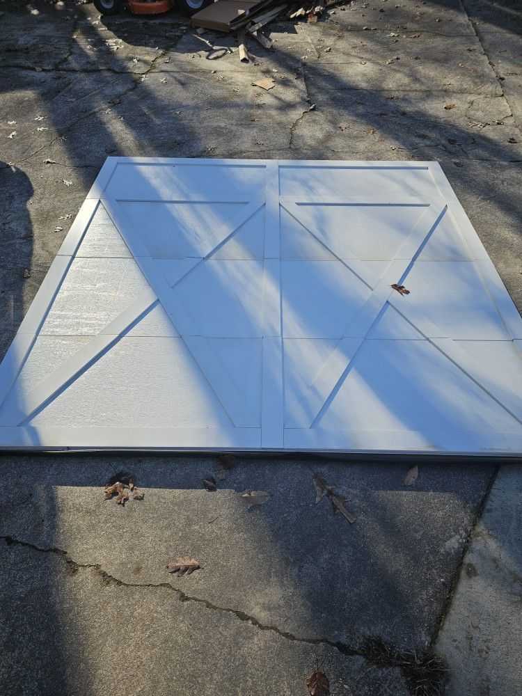 8x8 INSULATED GARAGE DOORS (Carriage Style)