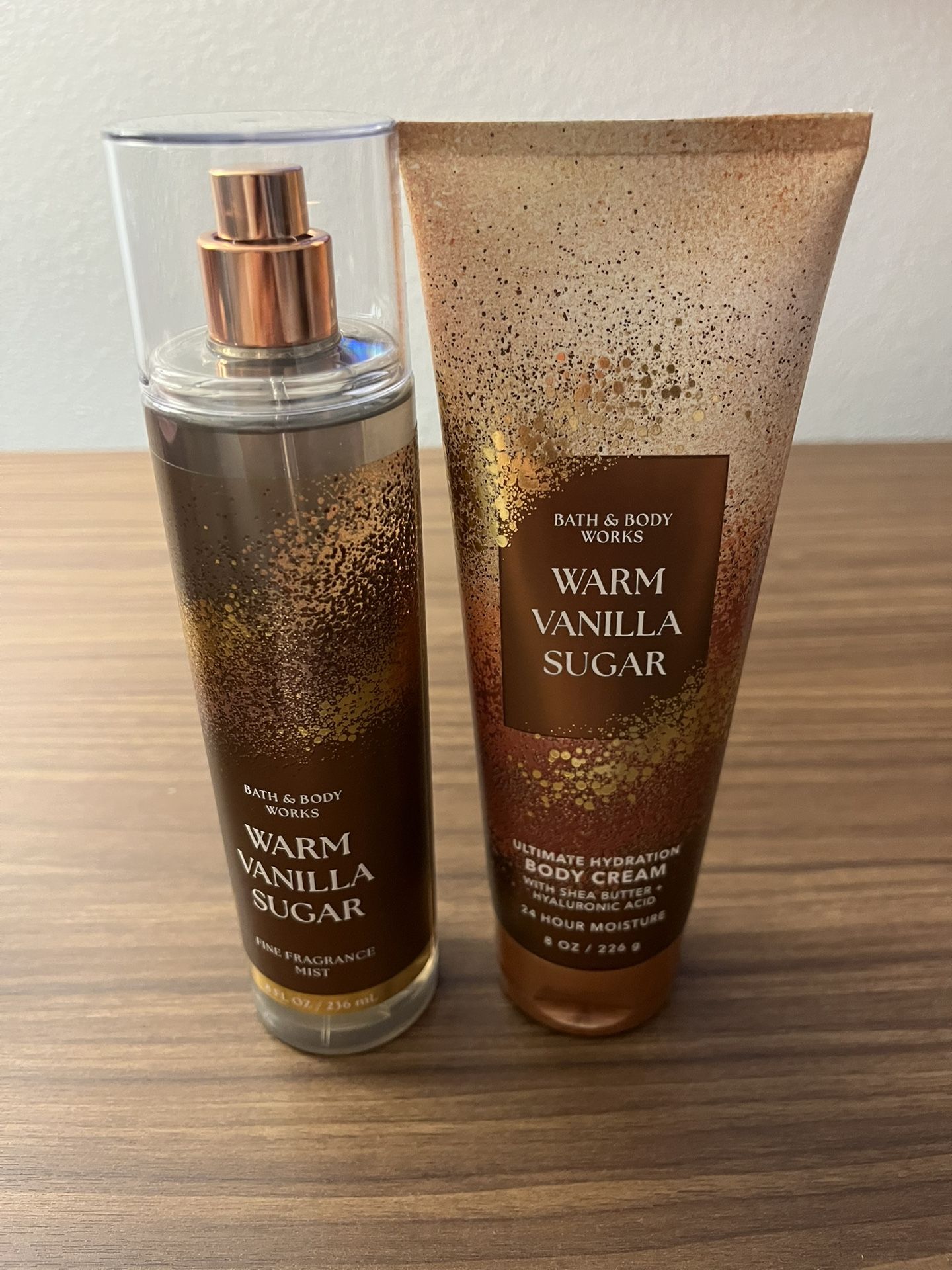 Bath & body works warm vanilla sugar set