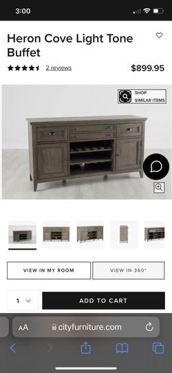 Brand New Dinning Room And Side Table 