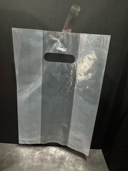$10 for 50 pieces Clear plastic bag 7.5 x 12 Inc   20 pieces for $5