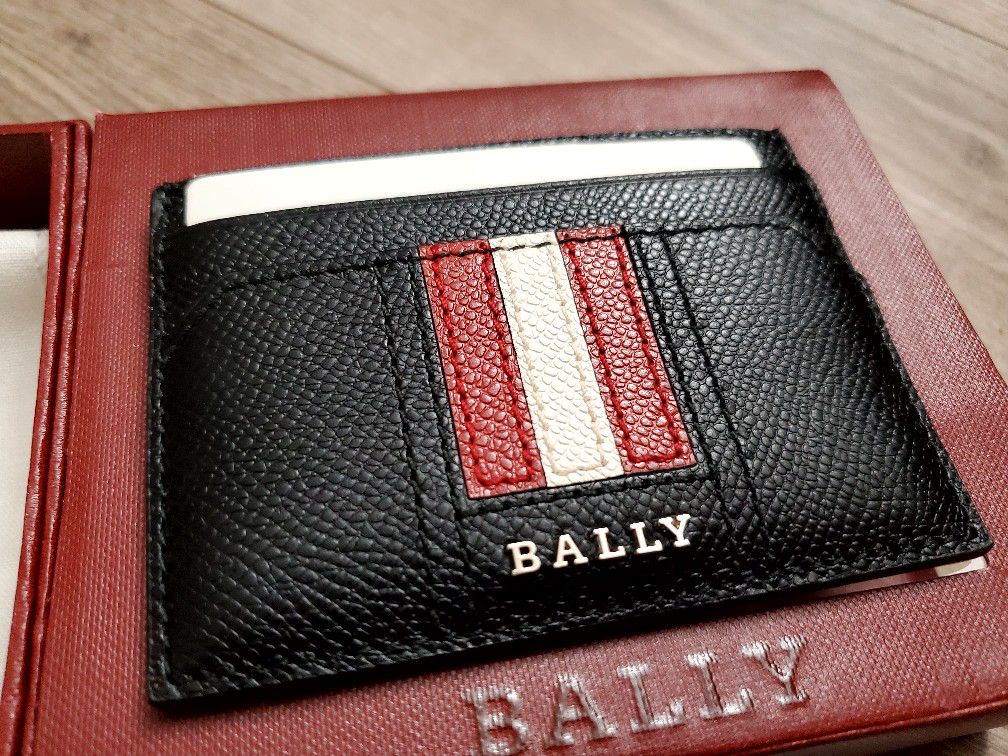 Bally Leather Card Holder (Brand New In Box) 