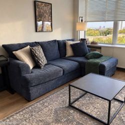 Navy Blue Couch