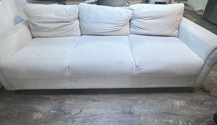 Beige couch