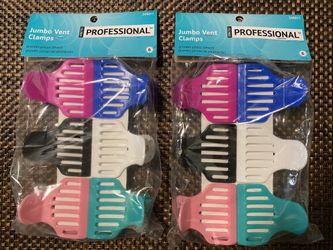Jumbo vent clamps 2 packs