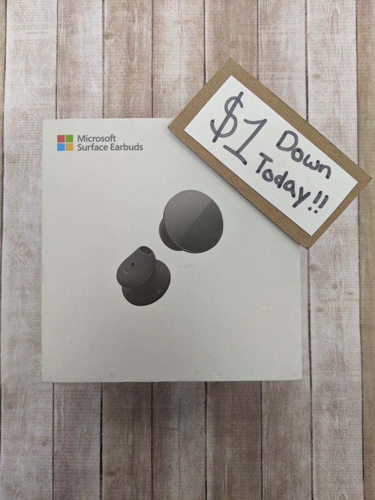 Microsoft Surface Earbuds - Pay $1 Today To Take It Home And Pay The Rest Later! -PAYMENTS AVAILABLE NO CREDIT NEEDED