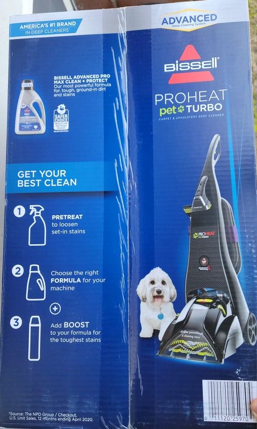Bissell Pro Heat Pet Turbo Carpet Cleaner $120