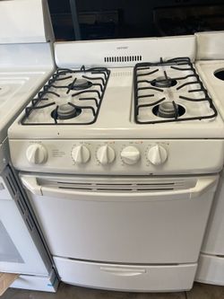 Hot Point Gas Stove 24 Wide White And Repair