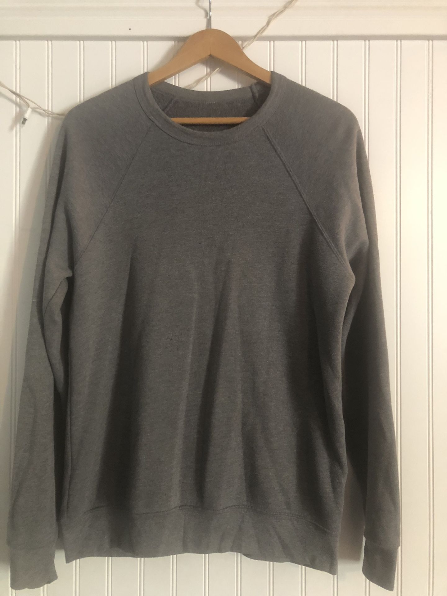 Plain Grey Crewneck Sweater