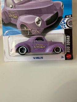 2026 Hot Wheels '41 Willys, part of the Rod Squad series