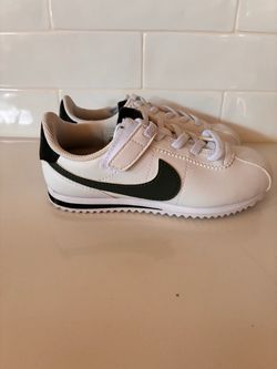 Nike Cortez Kids Sneakers White Green