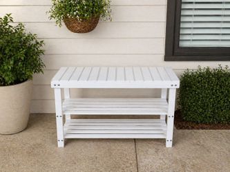 Shoe shelf (27"L x11"D x18" H)