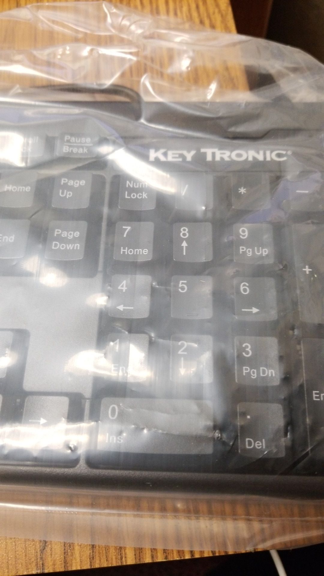 Computer keyboard key tronic