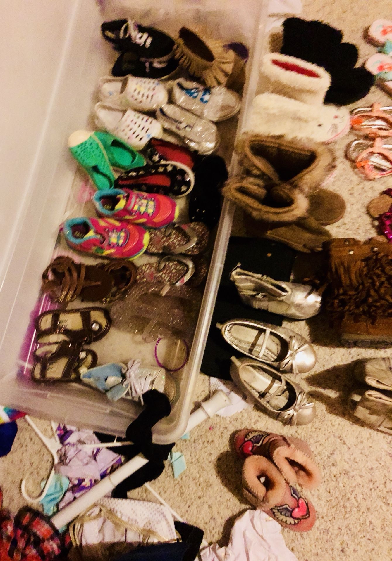 Tons of toddler girl baby shoes boots sandals