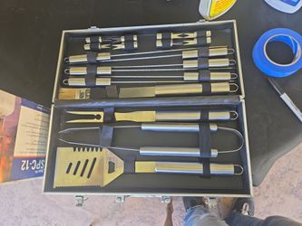 BBQ cooking set