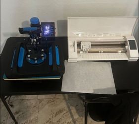 Heat Press and Vinyl Cutter Combo