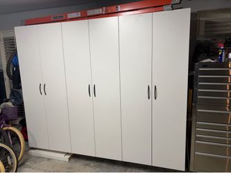 Garage storage cabinets