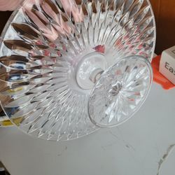 Crystal Cake Server