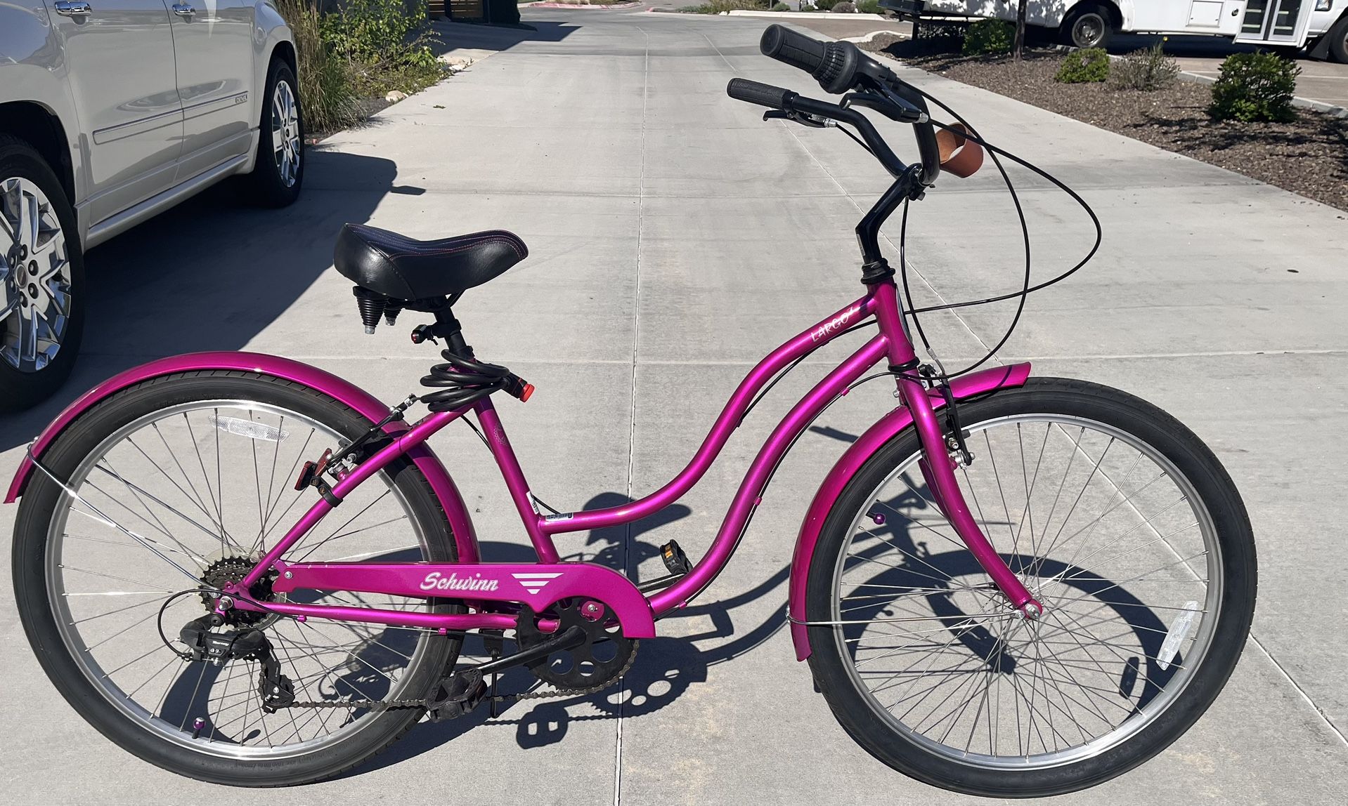 Hot Pink Cruiser - Smooth Ride, Comfy , and Priced to Sell!