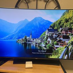 55 IN LG Curved Oled Smart Tv (3-D Setting Available)