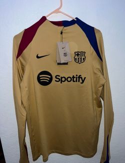 barca training zip up