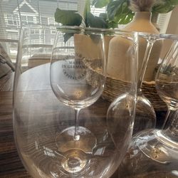 Tiffany & Co Wine Glasses Set Of 6
