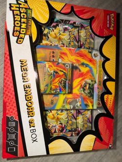 Pokemon Ascended Heroes Mega Emboar ex Box