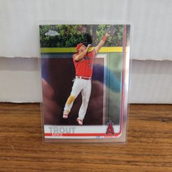 Mike Trout Topps Chrome SHORT PRINT 