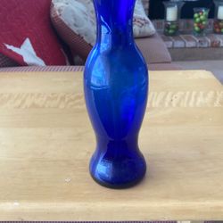 8” Vintage Carnival Glass Bud Vase