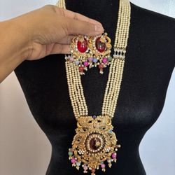 Indian Gold Plated Necklace 