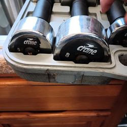 Crane Sports Weights With Case