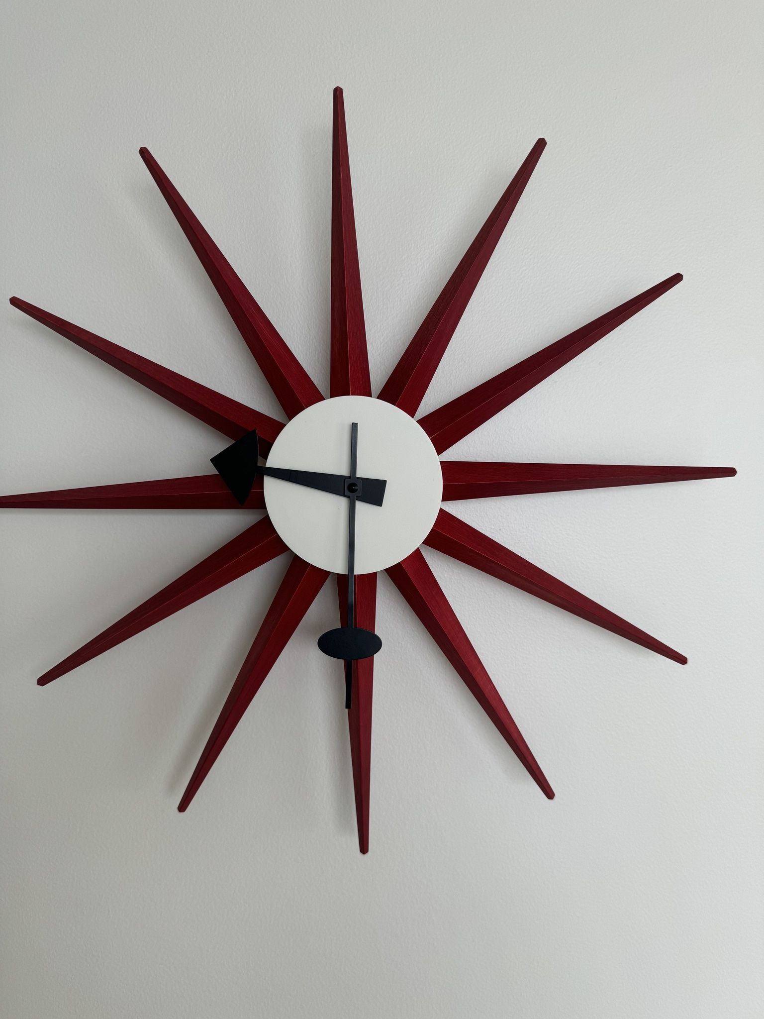 Authentic George Nelson Sunburst Clock From DWR